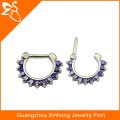 Indian Zircon Nose Ring Nose Hoop Body Jewelry China Wholesale Cheap Septum Rings Piercing
